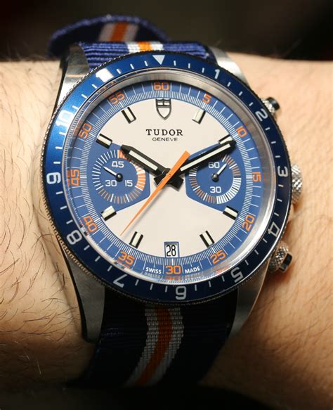 crhono 24 tudor|tudor heritage blue chronograph.